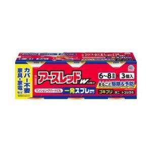 【第2類医薬品】アースレッドW ノンスモーク 6〜8畳用　100ml×3個