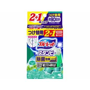 ブルーレットスタンピー 除菌効果プラス つけ替 スーパーミント 3P｜kitabadrug-cosme