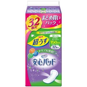 リフレ 安心パッドまとめ買いパック スーパー 32枚｜kitabadrug-cosme