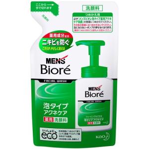 メンズビオレ 泡タイプ薬用アクネケア洗顔 つめかえ 130ml