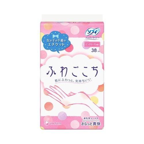 ソフィふわごこち ピンクローズの香り 38枚