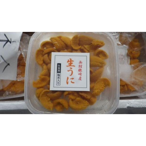 〔送料無料〕〔高級品〕北海道加工の塩水バフンウニ160ｇ（80ｇ×2）〔Ｂ〕北港直販☆うに・ウニ・雲...