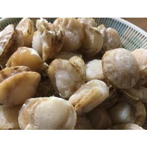 北海道産生ホタテ2年貝2kg(10枚前後)〔B...の詳細画像2