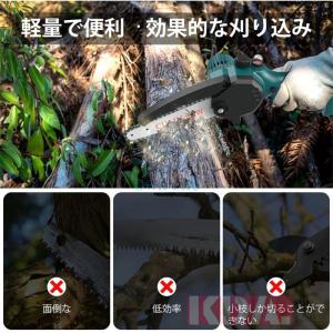 チェーンソー 電動 チェーンソー 充電式 ハン...の詳細画像5