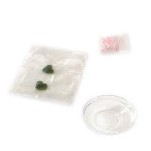 ハートまりも 2個入り ボール(平皿)カラー石...の詳細画像2