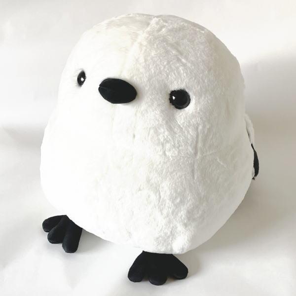 シマエナガ ぬいぐるみ LLサイズ HPI しまえなが 鳥 小鳥 ことり トリ 野鳥 グッズ 雑貨 ...