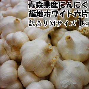 令和5年産 訳あり にんにく C品Mサイズ 1kg 青森県産 国産 福地ホワイト六片 C品 5kg以上送料無料（沖縄・離島を除く）