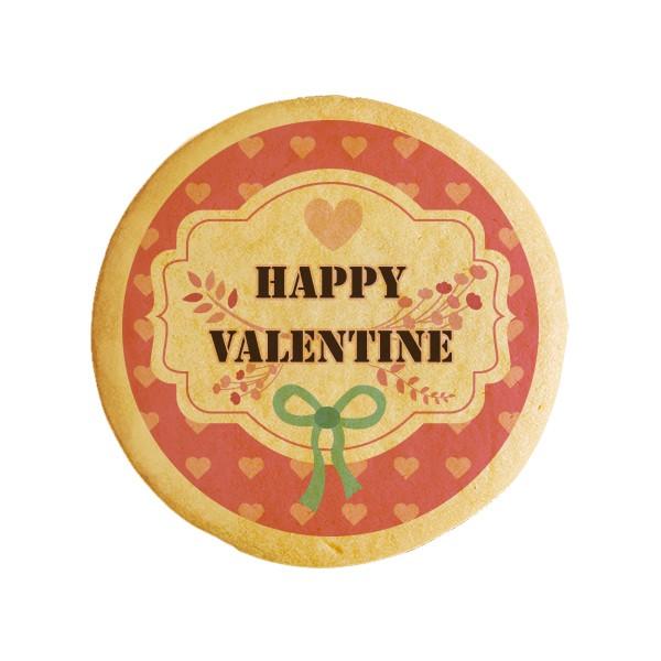 メッセージクッキー Happy Valentine-1 プリントクッキー