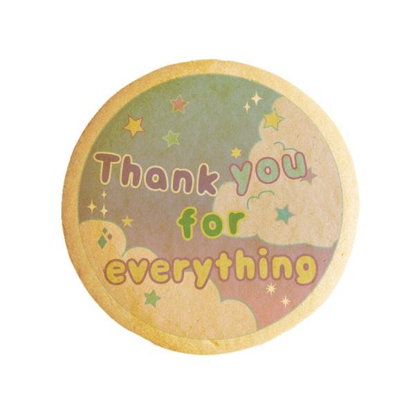 ありがとう お菓子 メッセージクッキー Thank you for everything お祝い返し...