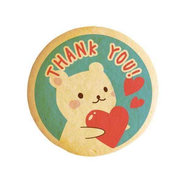 ありがとう お菓子 メッセージクッキー Thank you お礼 プチ ギフト 送料無料