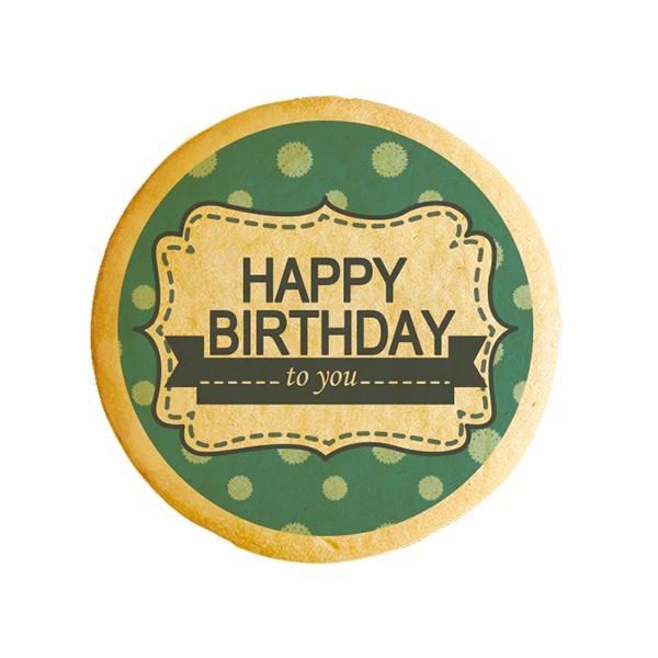 メッセージクッキー Happy BIRTHDAY to you プリントクッキー