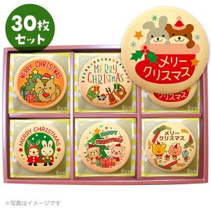 プリント クッキー メッセージ 新年のあいさつに 30枚セット 個包装