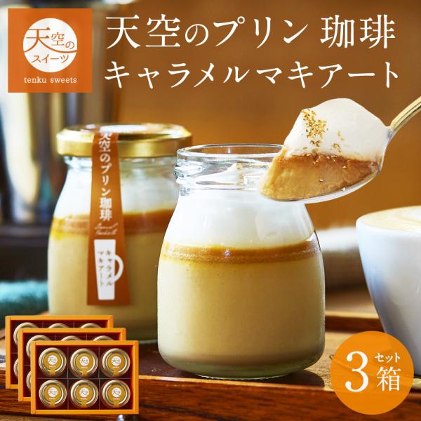 10％OFF クリスマス お歳暮 ギフト 送料無料 ヒルナンデス 天空 プリン 珈琲 キャラメルマキ...