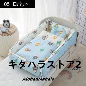 ベビーベッド 折りたたみ 赤ちゃん ベッドイン...の詳細画像5