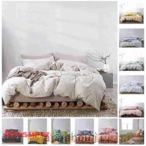 布団カバー ベッドカバー 洗濯機洗える 4点セット