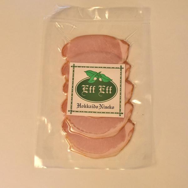 ロースハム（スライスパック）80g　お歳暮や贈答に最適な保存料不使用の手作りハム・ソーセージ製造の北...