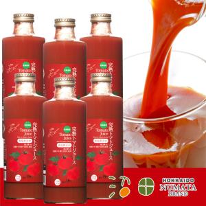 北のほたる 2025年新物 北海道沼田町 無塩完熟トマトジュース 缶 190ml