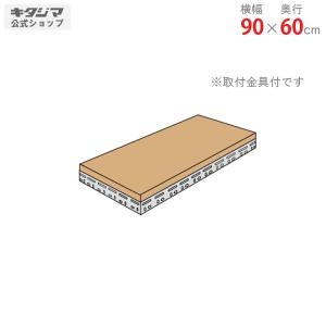 スチールラック スチール棚 業務用 追加板 ボード棚用 幅90×奥行60cm 1段分セット グレー