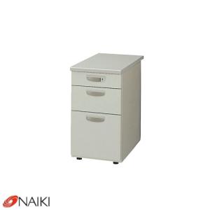 オフィス家具　脇デスク　NED047B-AWH　幅400×奥行700×高さ700mm　