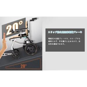 電動車椅子 介護式 車いす 軽量 折り畳み 電...の詳細画像5