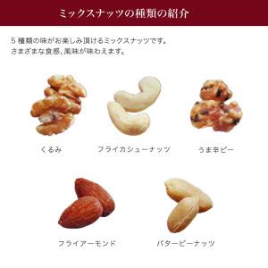 ミックスナッツ195g 江戸屋 5種類入り ア...の詳細画像3