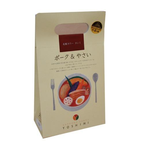 札幌カリー ヨシミ YOSHIMI ポーク＆やさいスープカレー 1〜2人前 北海道 お土産 ギフト ...