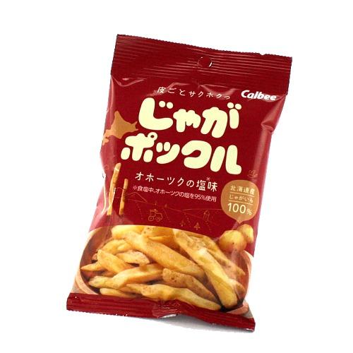 カルビー じゃがポックル【オホーツクの塩味】パーソナルタイプ 33g　スナック おやつ お菓子 ギフ...