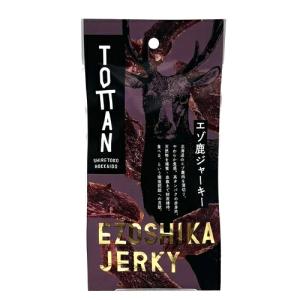エゾ鹿ジャーキー 25g 北海道 知床 えぞ 鹿肉 ジビエ 珍味 おつまみ