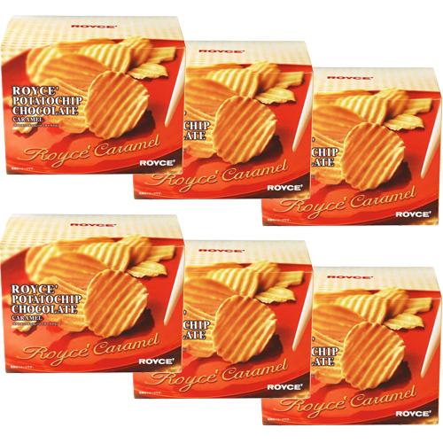 ＜送料込＞ ロイズ ポテトチップチョコレート【キャラメル】ROYCE 6箱セットロイズの正規取扱店舗...