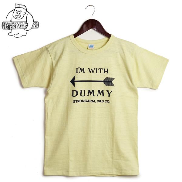 John Gluckow ジョングラッコー クルーネック 半袖 プリント Ｔシャツ “I&apos;m Wit...