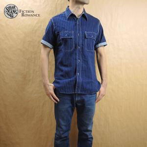 SUGAR CANE シュガーケーン 9オンス ウォバッシュ ストライプ ワーク