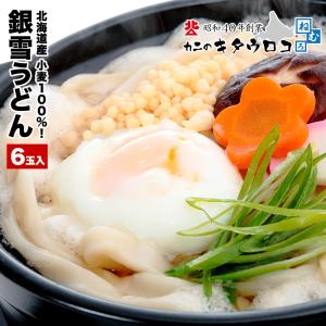 うどん 100g 6玉入 北海道産小麦100パーセント 麺のみ｜kitauroko