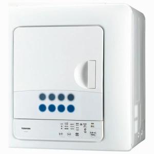 即納可【関東送料無料】TOSHIBA ED-608-W 電気衣類乾燥機 東芝 （ホワイト）【乾燥機】【乾燥6.0kg】ターボ乾燥　花粉フィルター