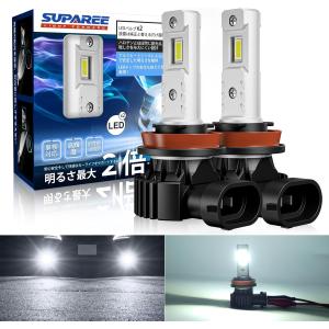 SUPAREE PRO H8 H9 H11 H16 LED フォグランプ 爆光 LEDフォグ DC12V車