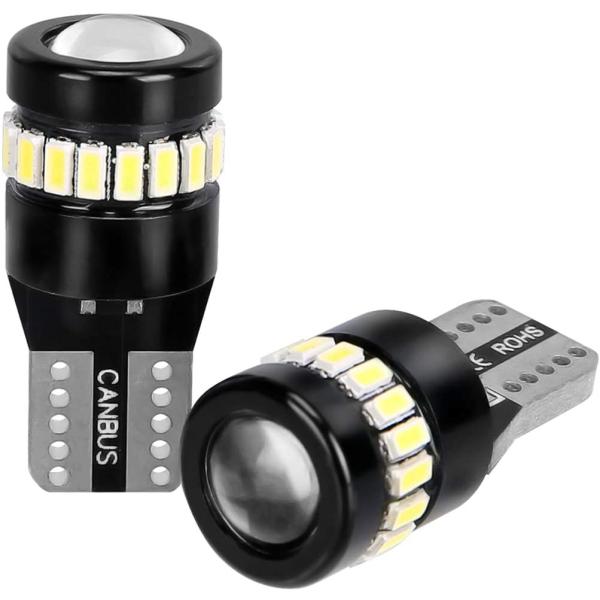 SUPAREE PRO T10 led 2個セット ホワイト 爆光 レンズ付き ポジションランプ キ...