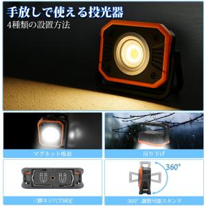 SUPAREE LED投光器 作業灯 充電式 ...の詳細画像4