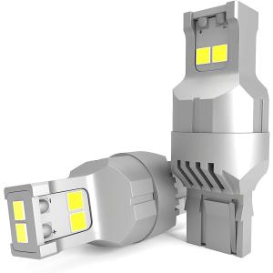 訳あり品！T20 LED シングル球 バックランプ ホワイト 爆光 DC12V車対応 バックライト 後退灯 2個セット