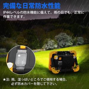 SUNVIC LED 投光器 充電式 20W高...の詳細画像5