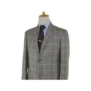 スティレラティーノ 未使用品 超高級カシミア100 グレンチェック メンズファッション メンズジャケット ナポリ ジャケット パッチポケット Patience 50 50 Latino Stile Harvey 株 北詰商事 税込 本日特価大好評