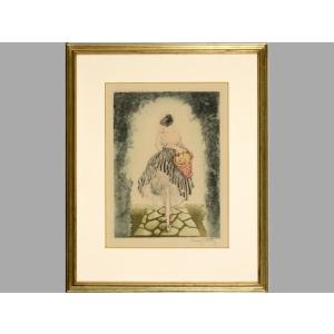 ◇クリスチャン リース ラッセン◇ラハイナビジョン シルクスクリーン