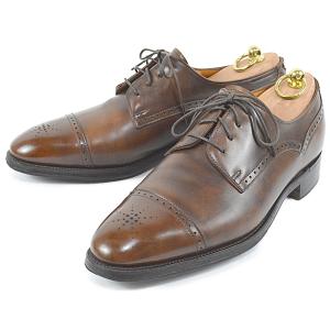 ジョンロブ ブラックリー 外羽根 メダリオン メンズシューズ 7000ラスト 7E ブラウン JOHN LOBB BRACKLEY｜kitazume-shoji