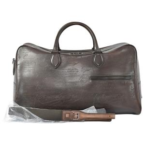ベルルッティ 美品 希少 スクリット カリグラフィ 2wayボストンバッグ ヴァンドルディパティーヌ メンズボストン Berluti VENDREDI