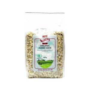 アララ　有機ジャンボオーツ　８００ｇ 朝食  輸入食品 レシピ設置あり