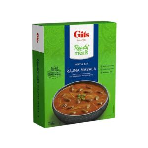 Ｇｉｔｓ　ラジママサラ（いんげん豆のカレー）小辛　レトルトパウチ　輸入食品