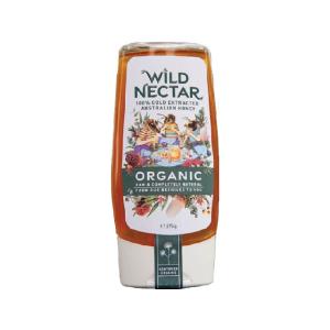 新商品　ワイルドネクター　有機ハニー　３７５ｇ　 輸入食品