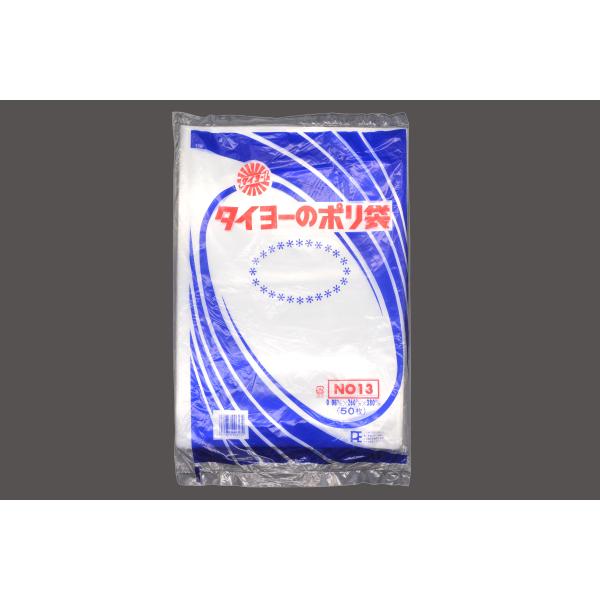 タイヨーPE袋 06×No.13 厚み0.06 260×380mm 50枚入