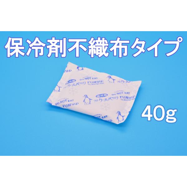 保冷剤　蓄冷剤　結露防止タイプ　フジクールパック不織布タイプ40g　CP-40F