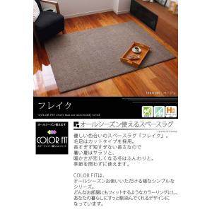 ラグ 防音 おしゃれ 無地　LV15AW 200x250｜kitchen-living