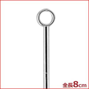 オードブルピン 18-8ステンレス No.2 丸穴 8cm ピック 楊枝