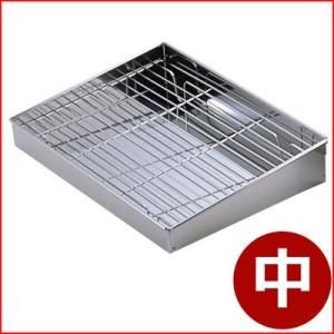 霜山 ステンレスバット 24×19.5cm 21枚取り 角型 抗菌 キッチンバット